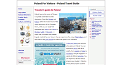 Desktop Screenshot of polandforvisitors.com